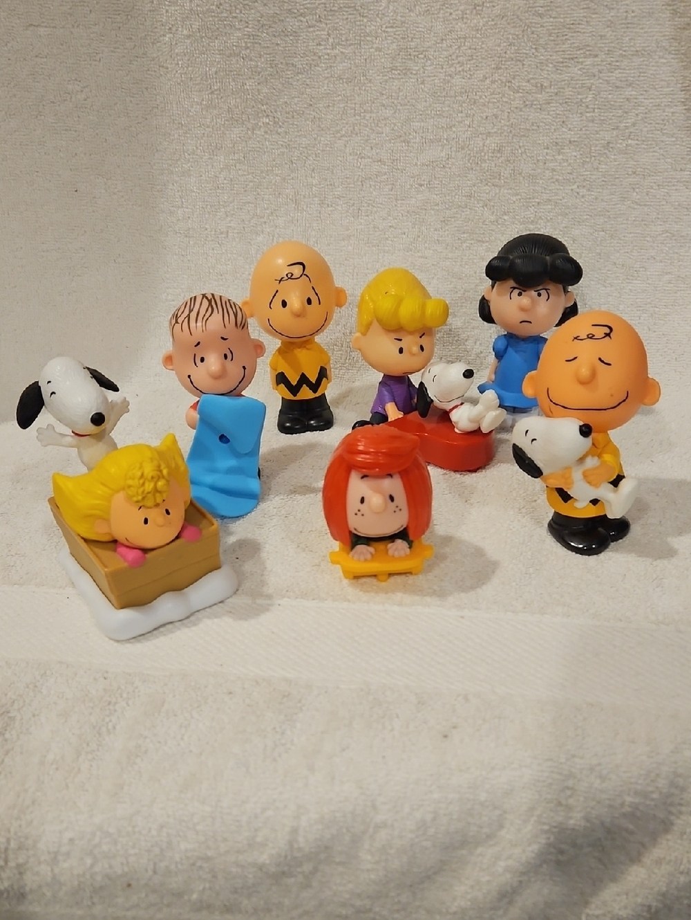 PEANUTS 2015 MCDONALDS TOYS - SET OF 7